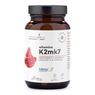 Aura Herbals Witamina K2MK7 MenaQ7® 200 μg 90 kapsułek