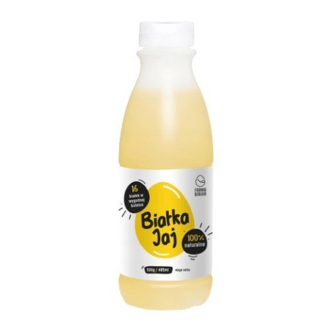 Farma Białka 100% Płynne Czyste Białka jaj kurzych 500 g Farma Białka 100% Płynne Czyste Białka jaj kurzych 500 g