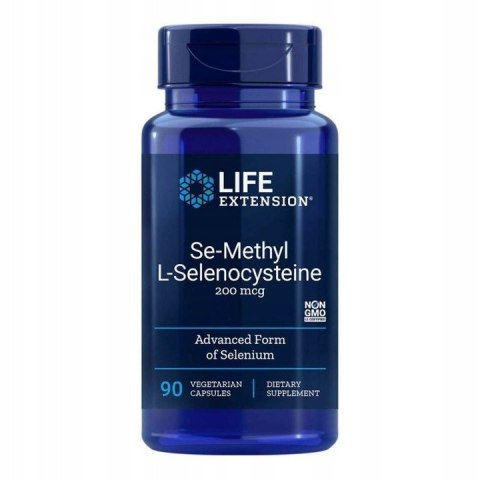 Life Extension Selen (Se-Methyl L-Selenocysteine) 200 µg 90 kapsułek Life Extension Selen (Se-Methyl L-Selenocysteine) 200 µg 90 kapsułek