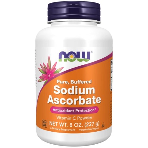 NOW Foods Askorbinian sodu (Witamina C) 227 g NOW Foods Askorbinian sodu (Witamina C) 227 g