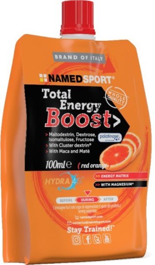 Namedsport Total Energy Boost 100 ml o smaku czerwonej pomarańczy