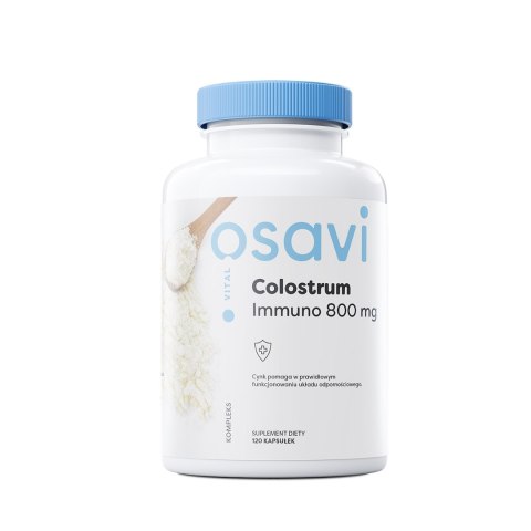 Osavi Colostrum Immuno 800 mg 120 kapsułek