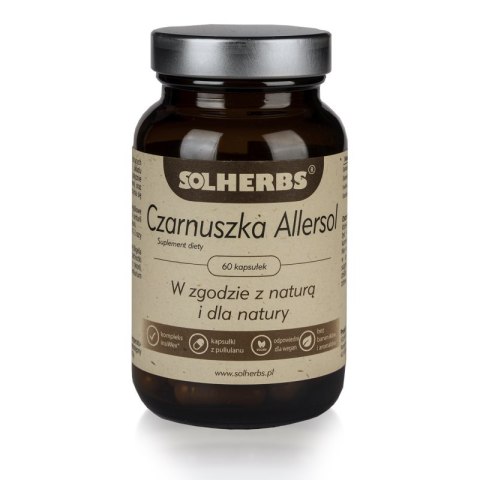 SOLHERBS Czarnuszka Allersol 60 kapsułek SOLHERBS Czarnuszka Allersol 60 kapsułek