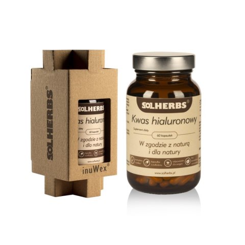 SOLHERBS Kwas Hialuronowy 60 kapsułek SOLHERBS Kwas Hialuronowy 60 kapsułek