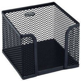 METALOWY POJEMNIK NA KARTECZKI CZARNY Grand