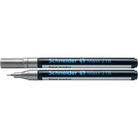 Marker olejowy Schneider Maxx 278 srebrny Schneider