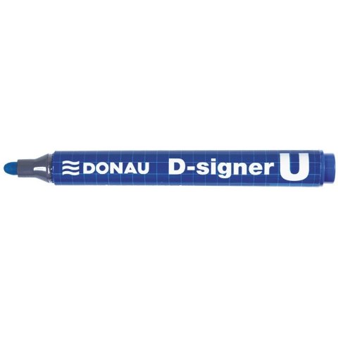 Marker permanentny Donau D-Singer U niebieski Donau Marker permanentny Donau D-Singer U niebieski Donau