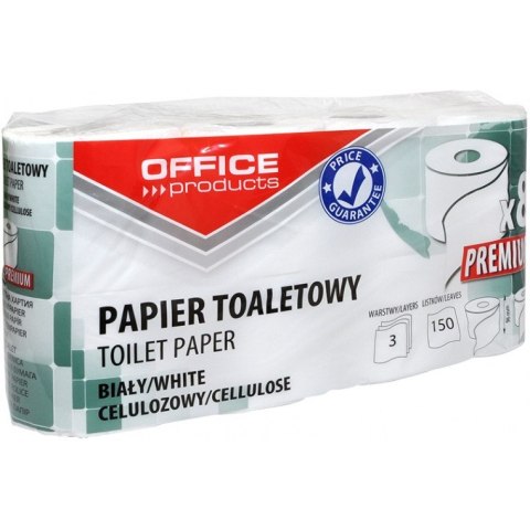 Papier toaletowy Office Products 15m 3w celuloza biały (8) Office Products Papier toaletowy Office Products 15m 3w celuloza biały (8) Office Products