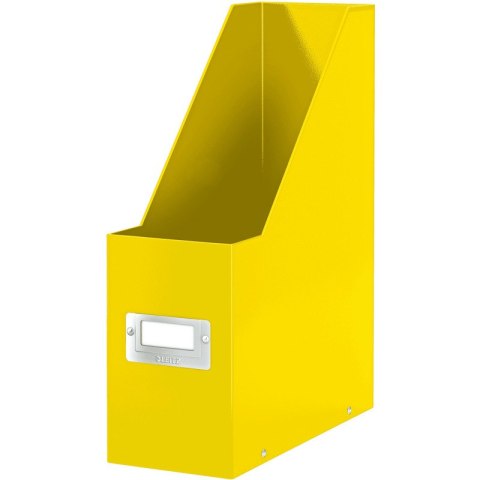 Pojemnik kartonowy Leitz Wow C&S A4/100mm żółty Leitz