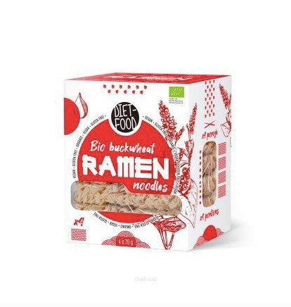 Diet Food BIO Makaron gryczany 100% Ramen 280g