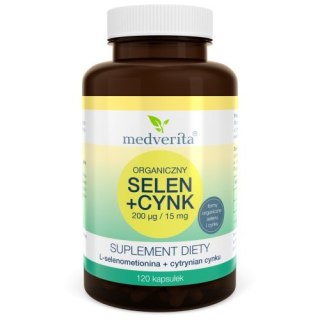 Medverita Selen + Cynk 120 kapsułek