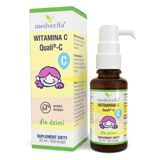 Medverita Witamina C w kroplach dla dzieci Quali-C 30ml