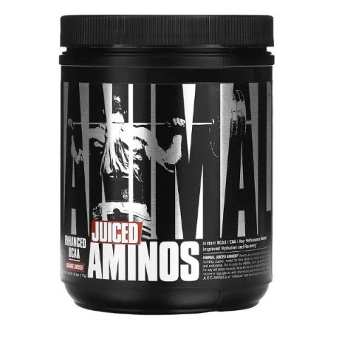 Universal Nutrition Animal Juiced Aminos o smaku pomarańczowym 377g