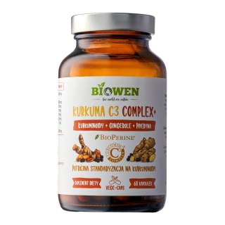 Biowen Kurkuma C3 Complex+ 60 kapsułek