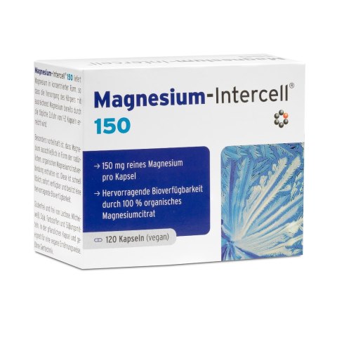 Mito-Pharma Magnesium-Intercell 150 Cytrynian magnezu 120 kapsułek