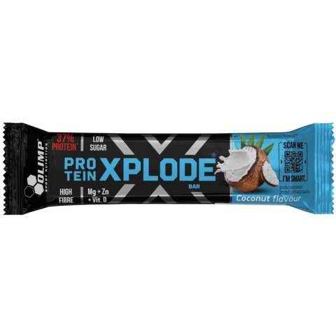Olimp Protein Xplode bar baton proteinowy 40 g o smaku kokosowym Olimp Protein Xplode bar baton proteinowy 40 g o smaku kokosowym