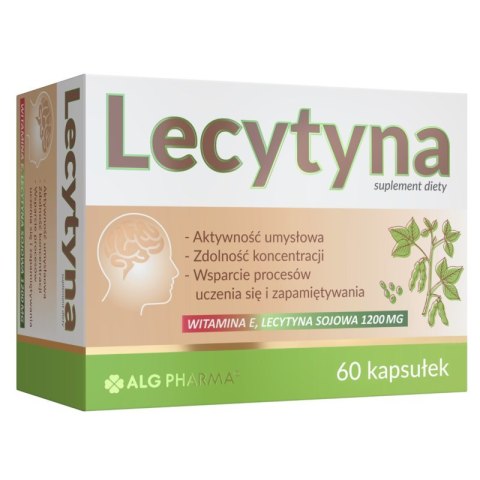 Alg Pharma Lecytyna 60 kapsułek