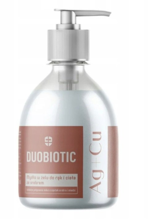 Duobiotic Mydło w żelu do rąk i ciała z cząstkami złota i miedzi 500 ml