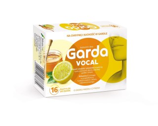 Garda Vocal 16 pastylek do ssania o smaku miodu i cytryny