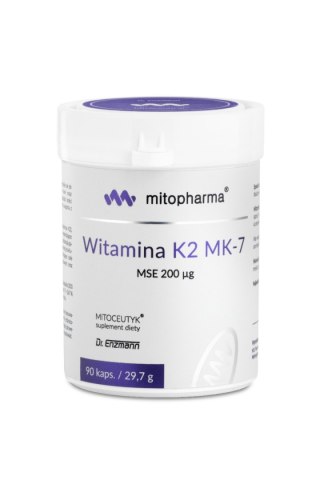 Mito-Pharma Witamina K2 MK7 90 kapsułek