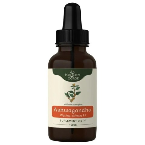 Nanga Ashwagandha wyciąg ziołowy 1:1 100ml
