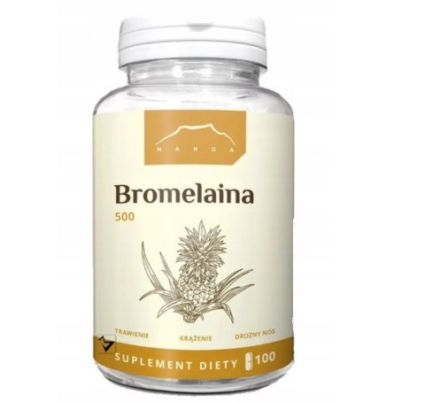 Nanga Bromelaina 500 mg 100 kapsułek