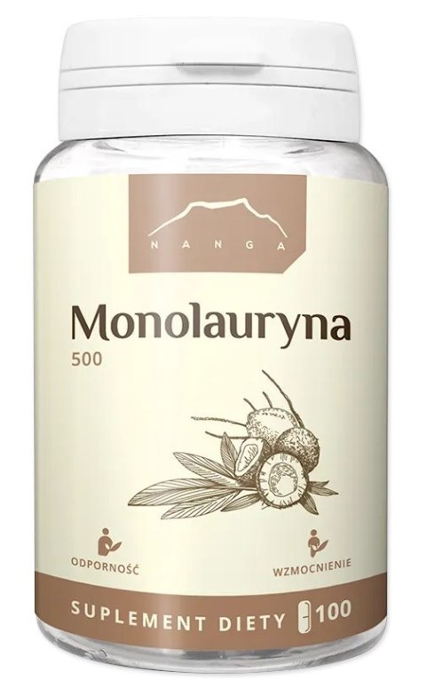 Nanga Monolauryna 500 mg 100 kapsułek