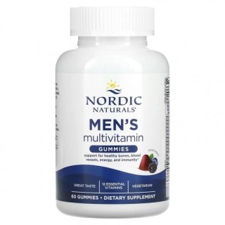 Nordic Naturals Men's Multivitamin Gummies 60 żelków mixed berry