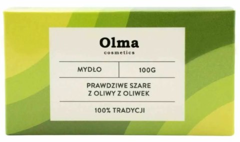 Olma Cosmetics Mydło "Prawdziwe Szare" z oliwy z oliwek 100 g