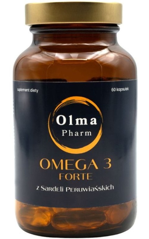 Olma Pharm OMEGA 3 FORTE z Sardeli Peruwiańskich 60 kapsułek