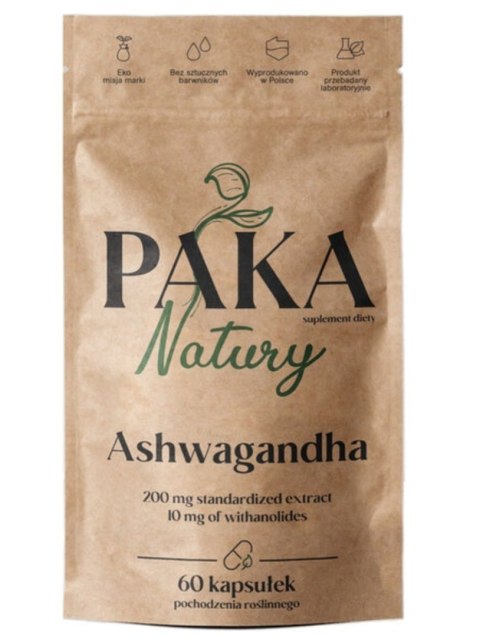 Paka Natury Ashwagandha 60 kapsułek