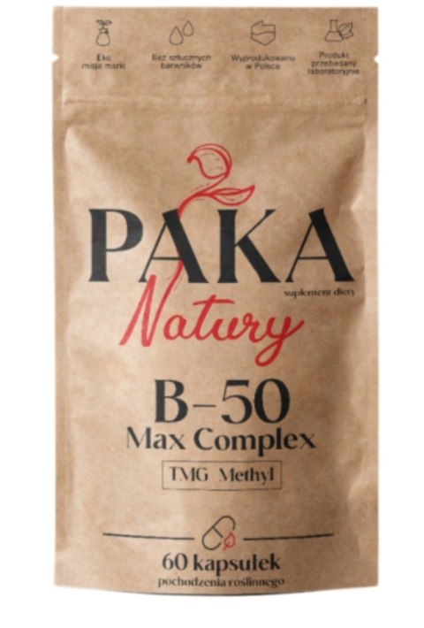 Paka Natury B-50 Max Complex 60 kapsułek