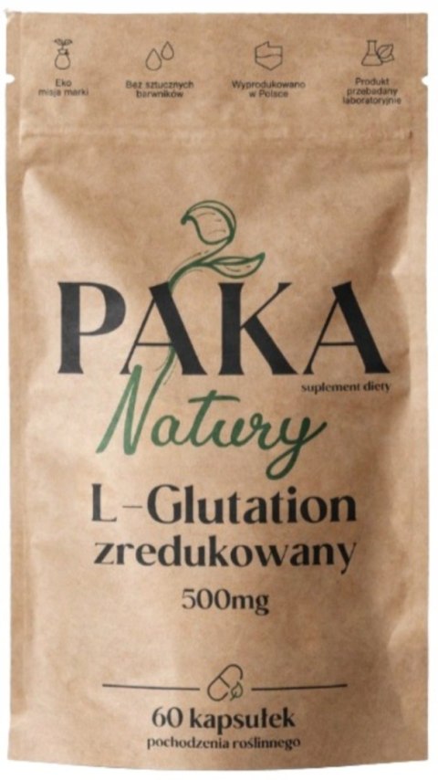Paka Natury L-Glutation zredukowany 60 kapsułek