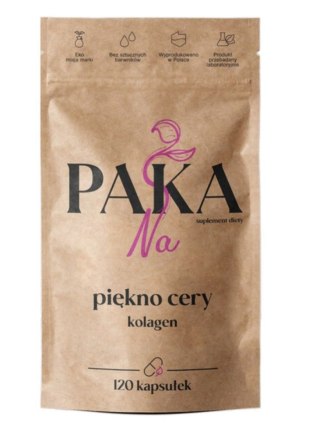 Paka Natury Na piękno cery Kolagen rybi 120 kapsułek