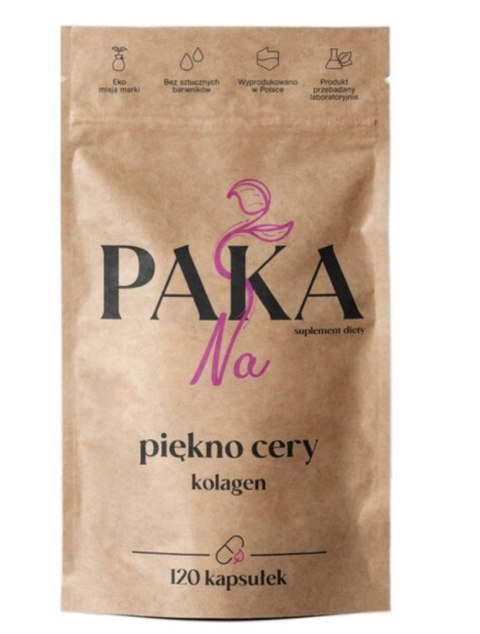 Paka Natury Na piękno cery Kolagen rybi 120 kapsułek