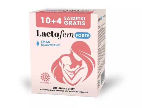 PharmaDot LACTOFEM FORTE 14 saszetek smak klasyczny PharmaDot LACTOFEM FORTE 14 saszetek smak klasyczny
