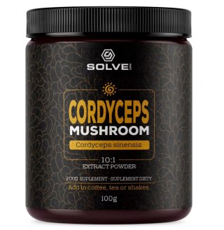 SolveLabs Cordyceps (Cordyceps Sinensis) 10:1 100 g