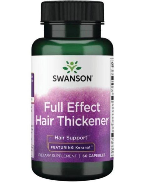 Swanson Full Effect Hair Thickener 60 kapsułek Swanson Full Effect Hair Thickener 60 kapsułek