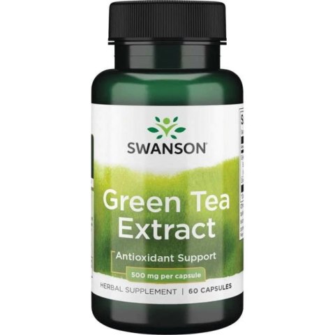 Swanson Green Tea Extract 500 mg 60 kapsułek