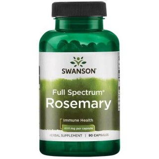 Swanson Rozmaryn 400 mg 90 kapsułek