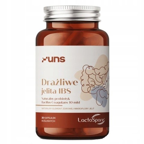 UNS Drażliwe Jelita IBS 30 vege kapsułek