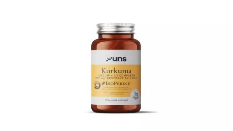 UNS Kurkumina + Bioperine 60 vege kapsułek