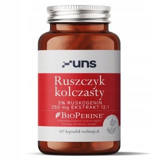 UNS Ruszczyk Kolczasty + Bioperine 60 vege kapsułek