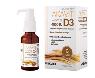 VITADIET AKAVIT Witamina D3 4000 IU krople 30 ml