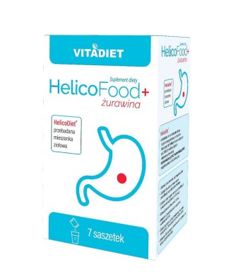 VITADIET HelicoFood + żurawina 7 saszetek