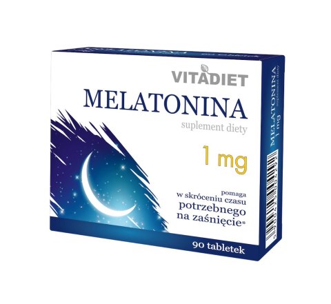 VITADIET Melatonina 1 mg 90 tabletek