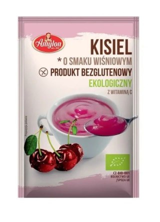 Amylon Kisiel Instant O Smaku Wiśniowym Bezglutenowy BIO 30 g