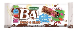 Bakalland Czoko Krówka Baton dla dzieci bez cukru 25 g