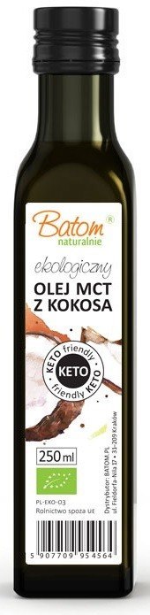 Batom Olej Kokosowy MCT KETO BIO 250 ml