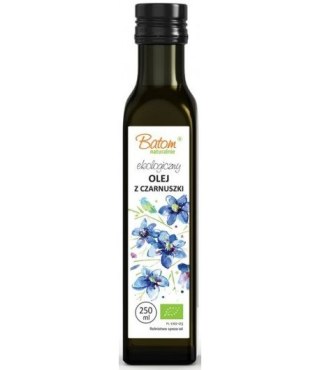 Batom Olej Z Czarnuszki Tłoczony Na Zimno BIO 250 ml